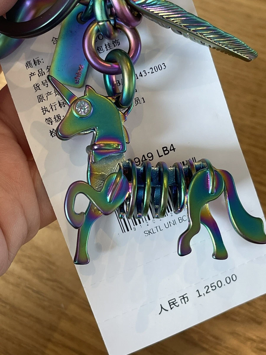 Coach unicorn bag charm hotsell