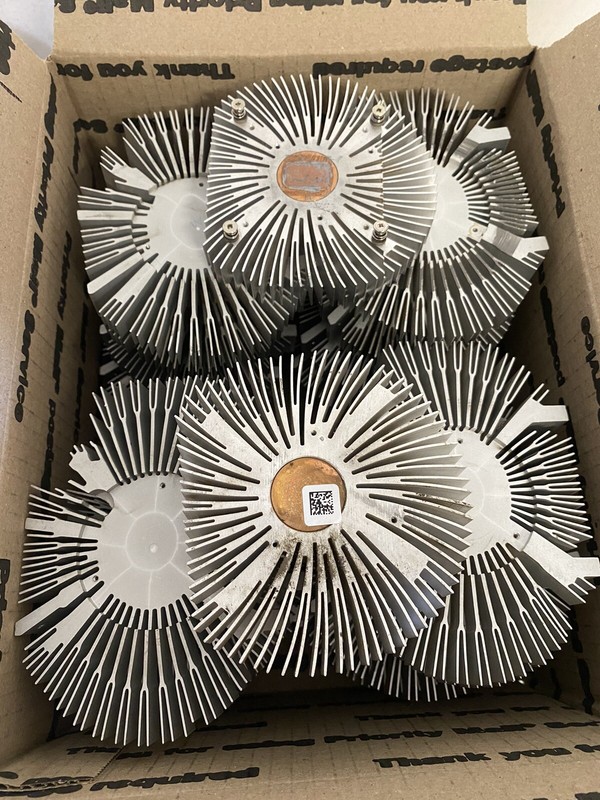 Lot of 22x Heatsinks For GeForce GTX 1060 Mini GPU cards 