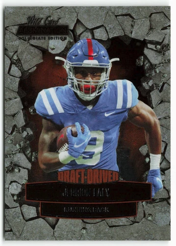 2021 Wild Card Alumination NIL Collegiate Edition Jerrion Ealy #ANDD-21