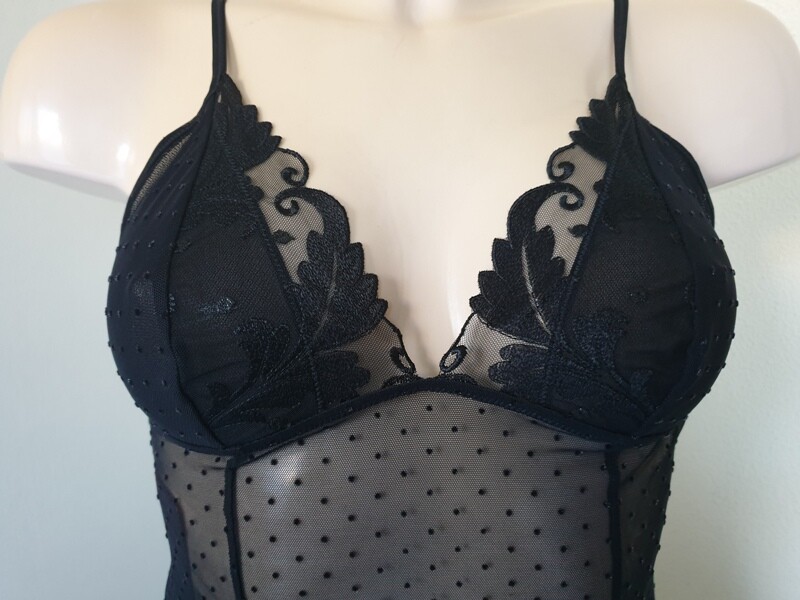 Nuisette Lise Charmel 'Caresse Féline' - Taille 40, Couleur Fauve Intime, Modèle CLA1023