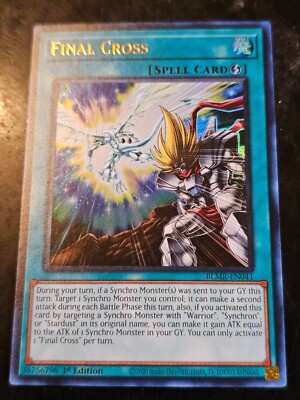 Final Cross - BLMR-EN041 - Ultra Rare - 1st Edition Yugioh | eBay