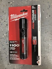 Milwaukee Tool 2161-21 Redlithium Usb Twist Focus Flashlight (1,100 Lumens)