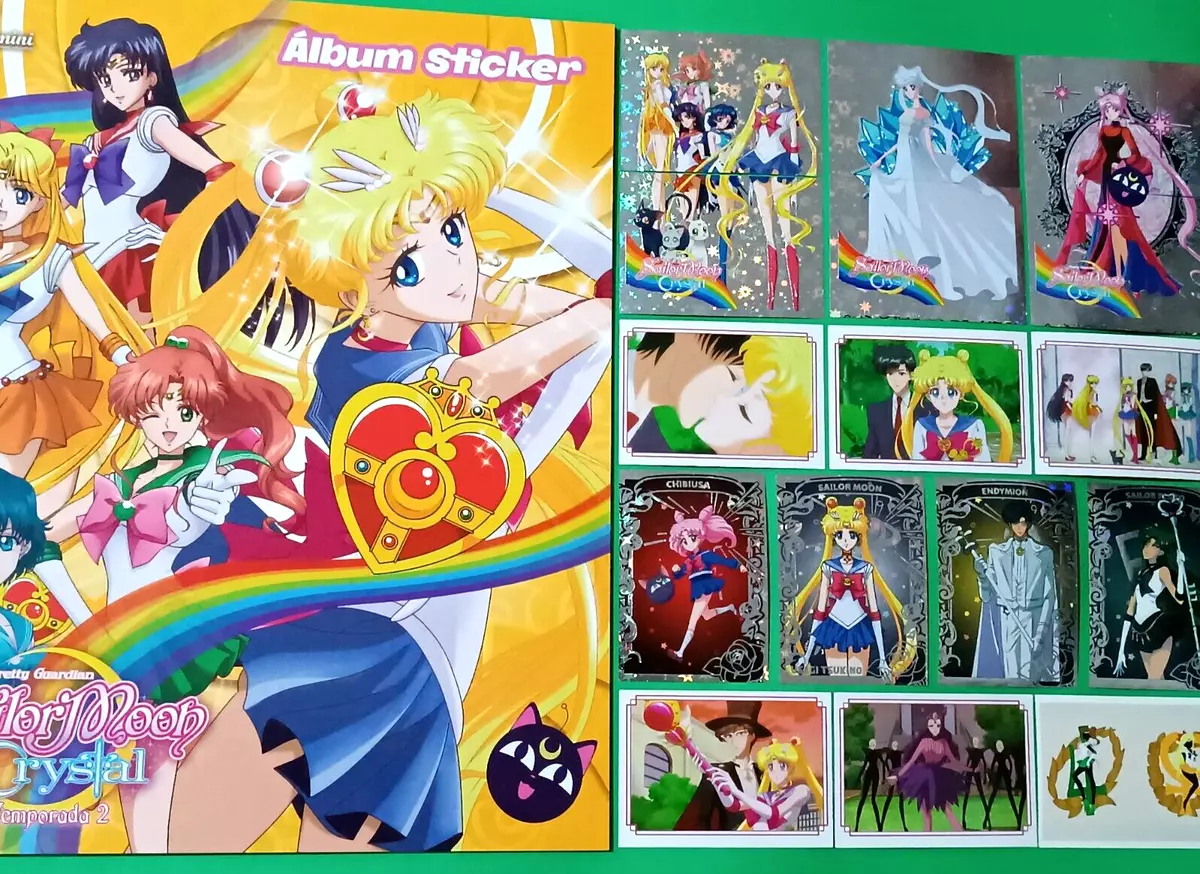 SAILOR MOON CRYSTAL 2 - Sticker Album Full Set 140/140 PERU 2022 Sailor  Jupiter