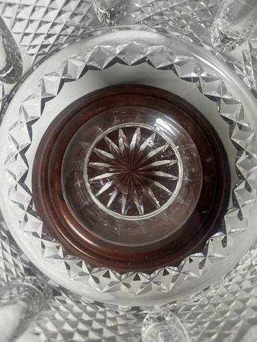 Waterford Ireland Cut Glass Master Cutter's Special Bowl Footed Centerpiece 8.5 - Picture 13 of 24