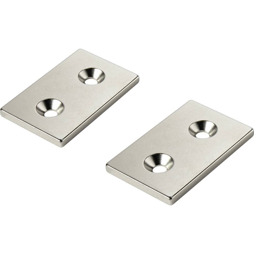 КОМПЛЕКТУЮЩИЕ TRU COMPONENTS W40L25T5-2M4 с постоянным магнитом Rechteckig Д x Ш x В 40 x 25 x 5 3190₽