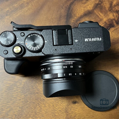 Metal Lens Hood For Voigtlander 27MM F2 18mm f2.8 Lens Aluminium