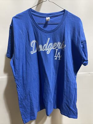 Fanatics MLB Los Angeles Dodgers　XL Los Angeles Dodgers men's XL Fanatics shirt royal blue | eBay