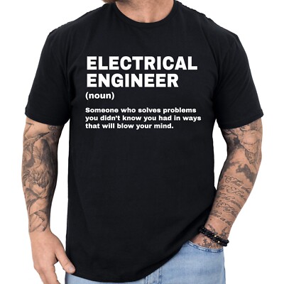 Electrical Engineer Definition T-shirt Funny Gifts Profession Shirt Men & Women
