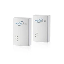 G.hn Powerline Ethernet Adapter 1200 Mbps Gigabit Port Power Saving Home Network