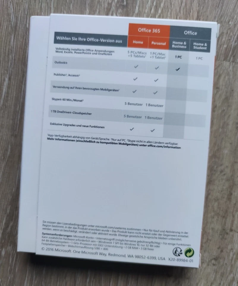 Microsoft Office 2016 Home and Business ✔️ PKC • kein MS-Konto • Vollversion - Bild 3 von 4