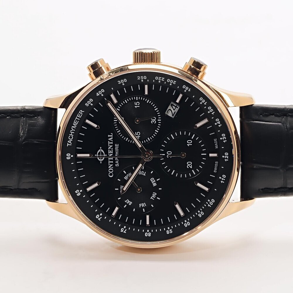 CONTINENTAL Swiss Made Chronograph Men's Watch 22001-GC554430 | eBay