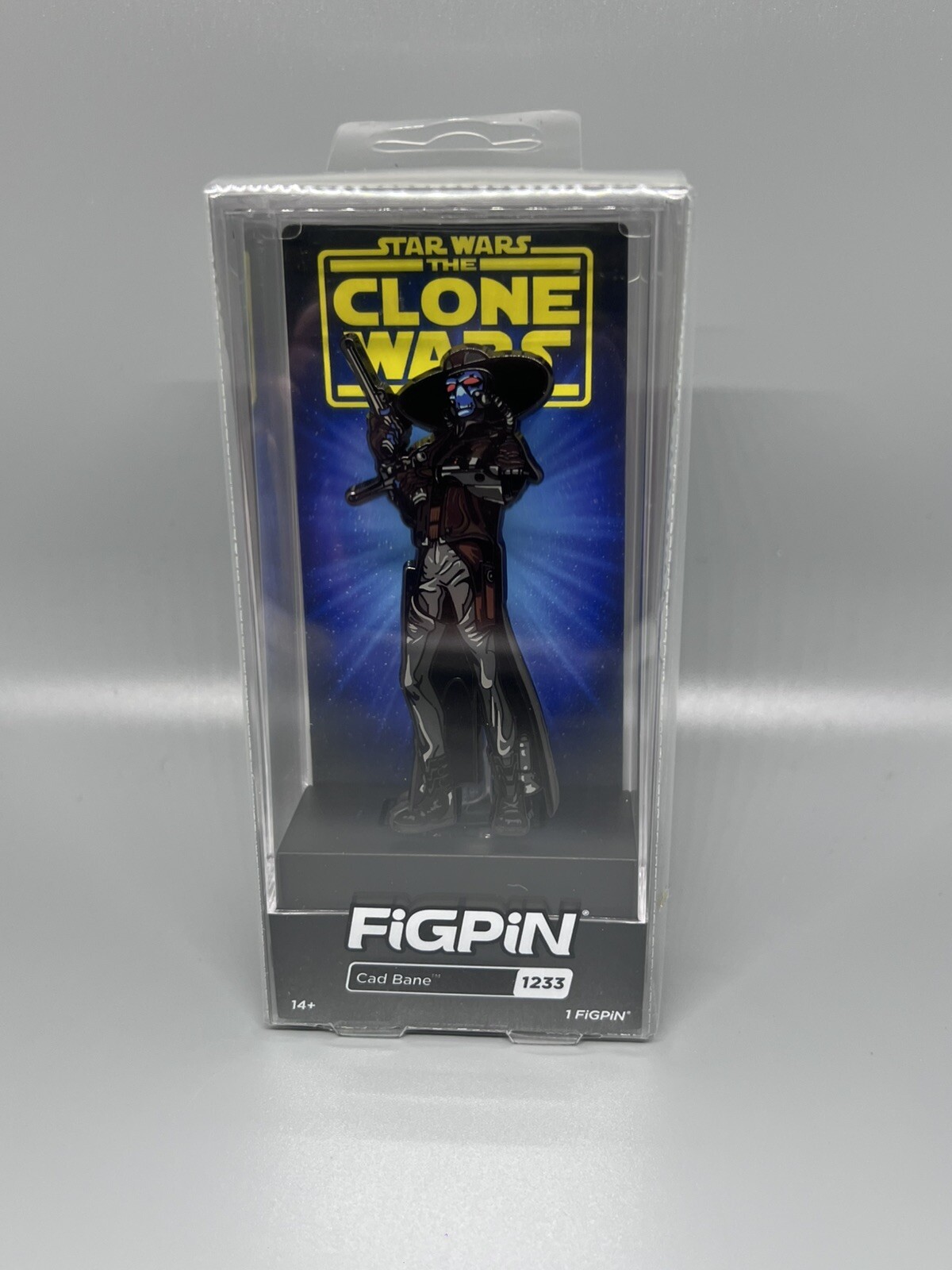 Figpin Star Wars The Clone Wars Cad Bane #1233 Pops & Pins Exclusive LE 1000