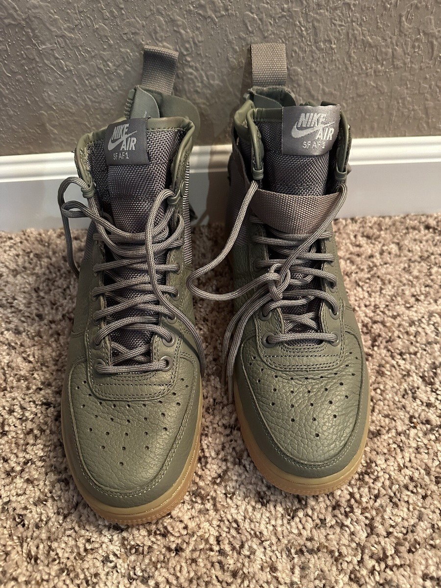 Size Nike SF Air Force Mid Dark Stucco W for sale online