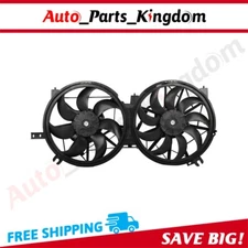 Electric Radiator Condenser Cooling Fan Assembly For 2019-22 Nissan Altima 2.5L