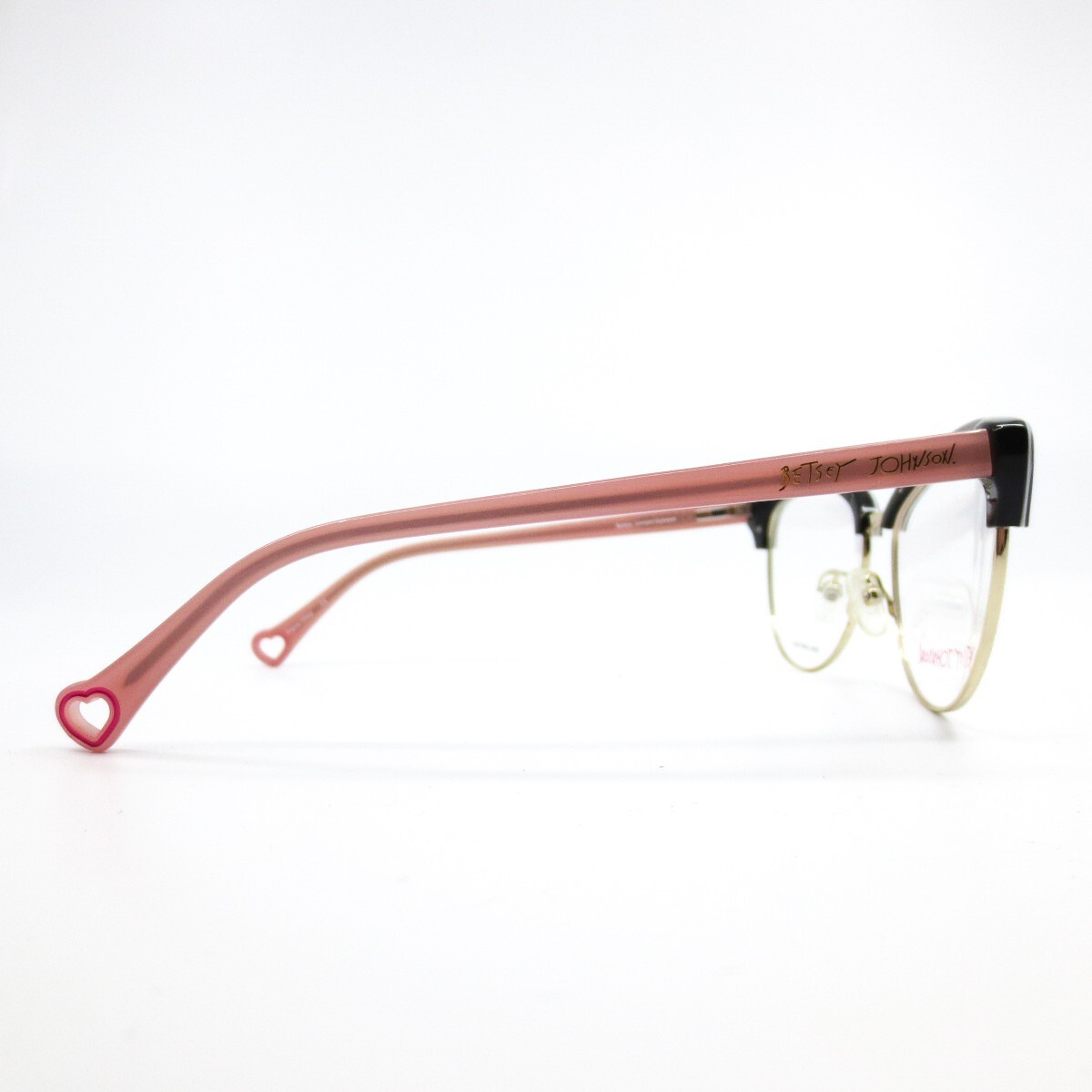 Betsey Johnson Punch PNK striped Womens Cat Eye Full Rim  display picture 3