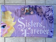 NEW Disney Frozen Friends Forever Polyester Microfiber Shower Curtain 12 Hooks