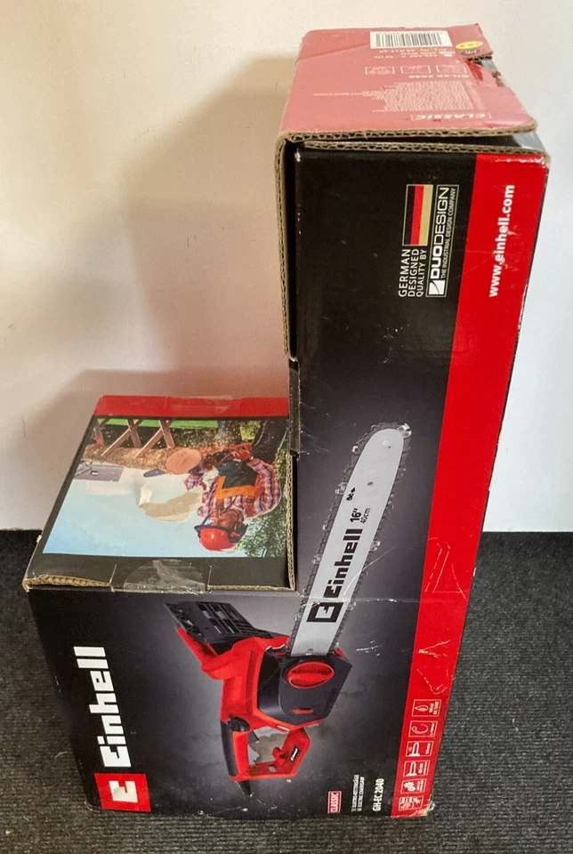Einhell Electric Chainsaw 40cm 2000W 16 Inch Wood Saw Corded GH-EC 2040 - Image 2 of 4