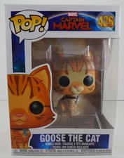 goose the cat pop flocked