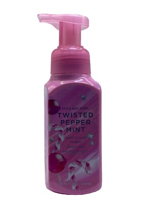 BATH BODY WORKS GENTLE CLEAN FOAMING HAND SOAP Twisted Peppermint NEW 