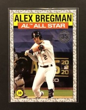 2021 Topps #86AS-7 Alex Bregman 1986 35th Anniversary Platinum 11/70
