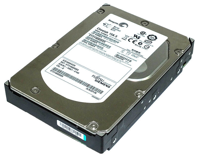 ー Cheetah 15K.5 146.80 GB 8.9cm Internal Hard Drive Seagate Cheetah 15K ST3146855SS - Festplatte - 146.8 GB - intern