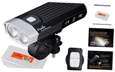  BC30 v2.0 Bicycle Light, 2200 Lumen Dual Beam with Wireless Remote and 
