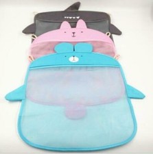 Baby Bath Time Cute Toy Storage Suction Bag Cup Bathroom Organiser Shark Bear