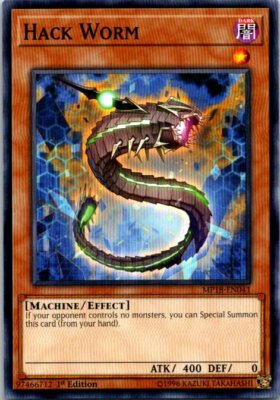 Hack Worm MP18-EN041 Yu-Gi-Oh! Card NM 1st Edition