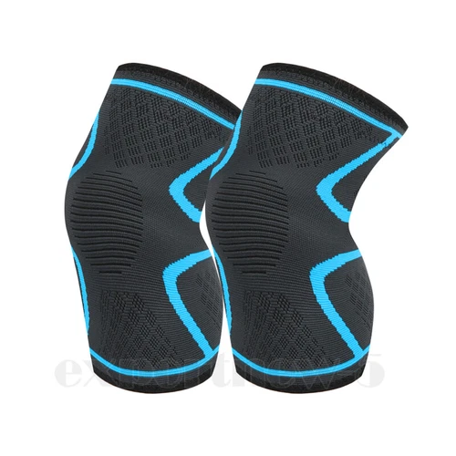 Elastic Knee Sleeve Support Brace for Joint Pain Injury Sprain Knee Cap Compress - Picture 34 of 66