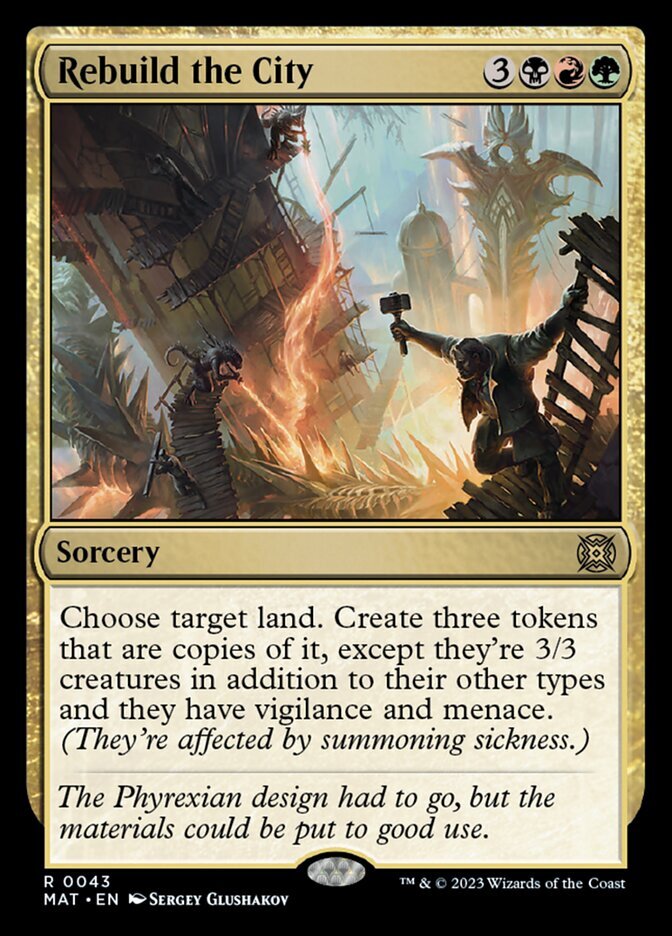 mtg aftermath card list Magic: the Gathering main image 0