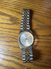 Gruen Precision 230-802 .104 unisex watch new battery working Swiss Parts