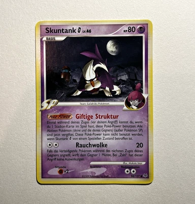Nintendo Pokémon TCG Skuntank G SP Platin DE Karte Nr. 94/127 2009 - Bild 1 von 2