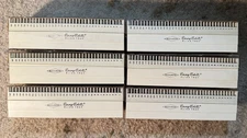 Lot Of 6 Vintage Sawyers Easy Edit Slide Trays 36 Slides Per Tray - Plus Slides