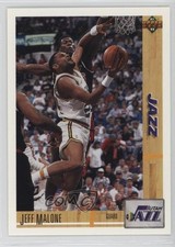 1991-92 Upper Deck Plain Text Hologram Jeff Malone #166 8y6
