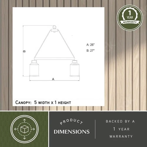 VAXCEL H0198 Milone 5L Chandelier Bronze - Picture 7 of 9