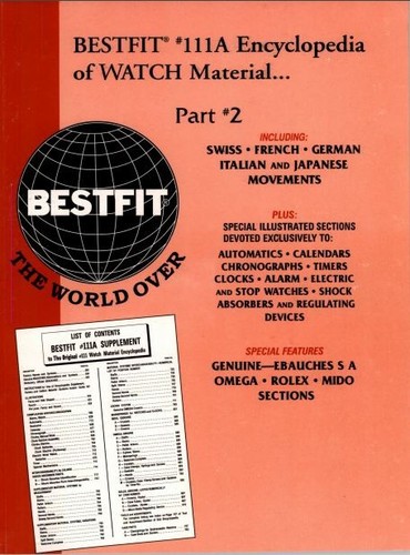 BESTFIT 111 & 111A - ENCYCLOPEDIA of watch material - ENGLISH - Afbeelding 3 van 3