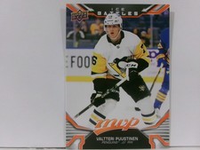 2022 Upper Deck MVP Rookies Ice Battles SP Valtteri Puustinen #247 Rookie RC