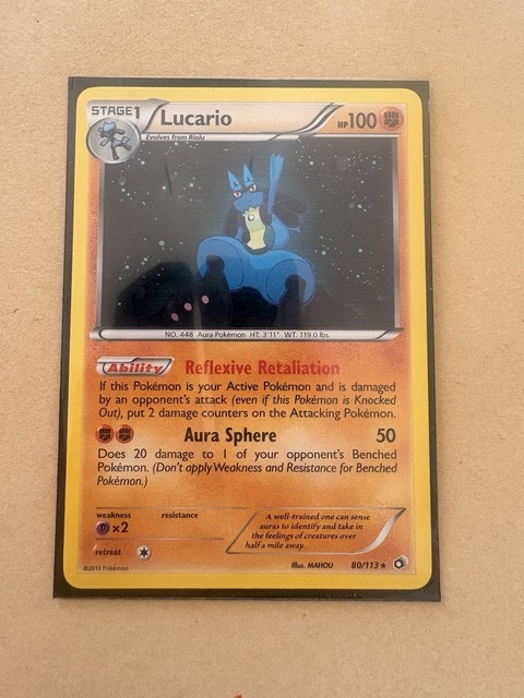 Lucario #80 (Legendary Treasures (2013))