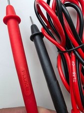Fluke test leads very good condition, cat-iii 1000V, cat-iV 600V, 10A, original.