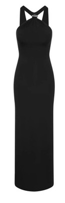 Khy x GRACE LING Pierced Halter Maxi Dress in Black | eBay Khy x GRACE LING Pierced Halter Maxi Dress in Black | eBay