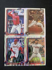 Grant Holmes/Gustavo Campero 2025 Topps Chrome Raywave/Sepia Refractor RC Lot 4