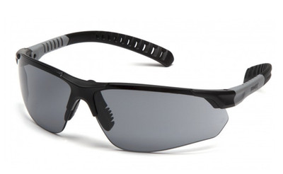 Pyramex Sitecore SBG10120DTM S/G Gry Anti-Fog Lens w/ Blk & Gry Temples(12 Pair)