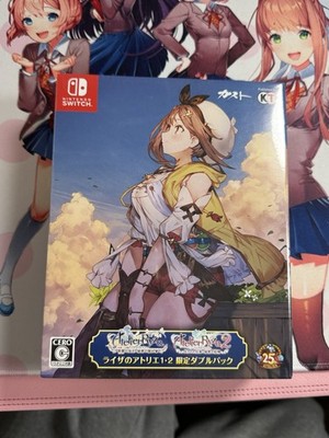 Atelier Ryza 1 & 2 Limited Double Pack Nintendo Switch Japan Import - Sealed New