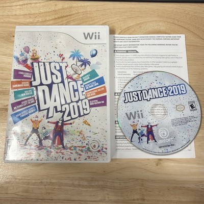 Just Dance 2019 Nintendo Wii CIB Complete w/ Game Case Manual TESTED & WORKING