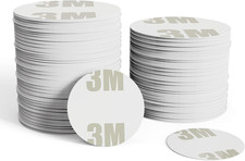 50 PCS NTAG215 NFC Tags, Blank Rewritable NFC Cards, 540 Bytes Memory round 25Mm