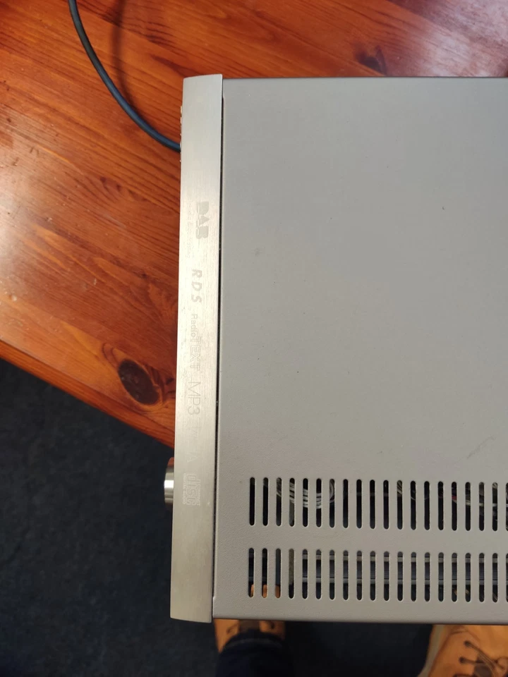 Denon RCD-M38DAB CD Receiver Amplifier CD/MP3/USB/DAB/FM/AM Silver  - Image 4 of 4