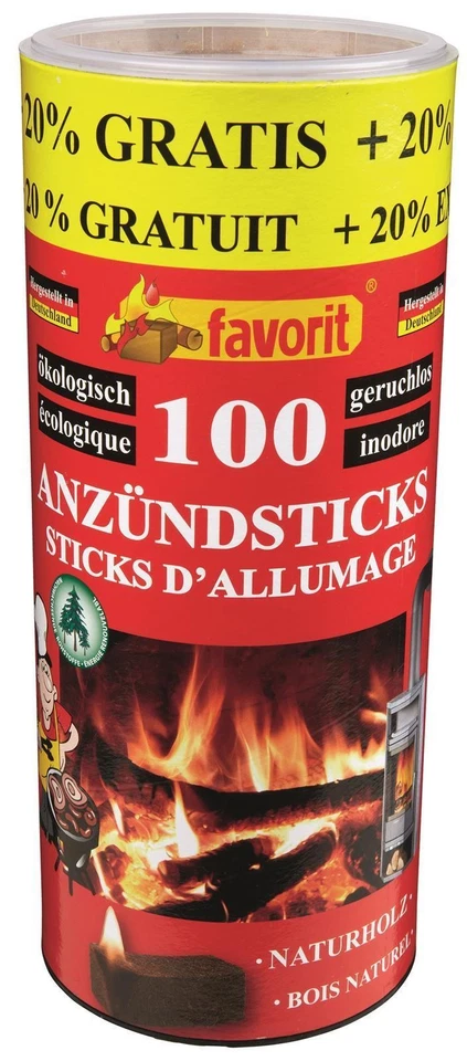 Favorit Ofenanzünder, Anzündesticks Sticks Grillanzünder Kaminanzünder Naturholz