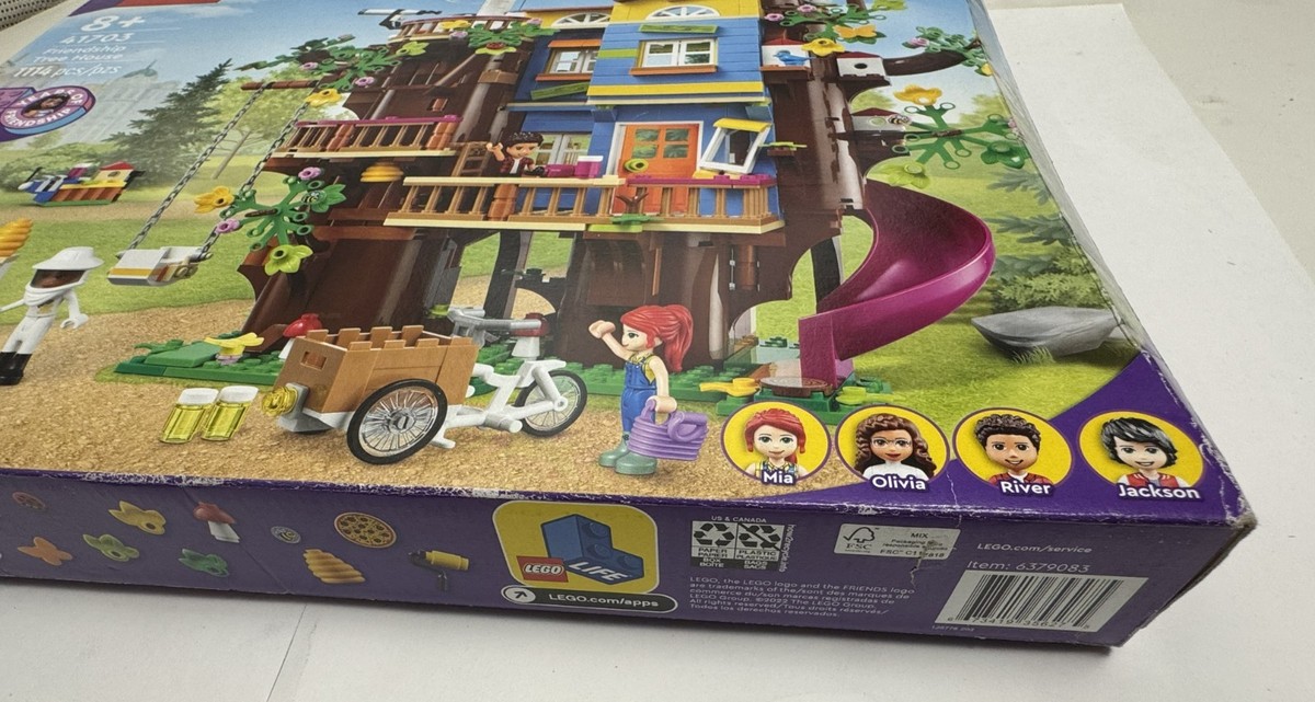LEGO 41703 Friends Friendship Tree House Retired New in Sealed Box