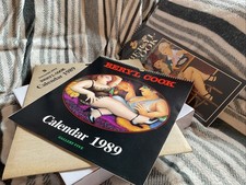 Vintage Beryl Cook Calenders 1989 With Cardboard Envelope And 2016
