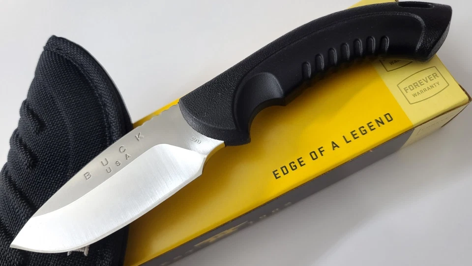 Buck Omni Hunter 10PT Fixed Blade Knife w/Heavy Duty Nylon Sheath Model 0391BKS - Image 2 of 4